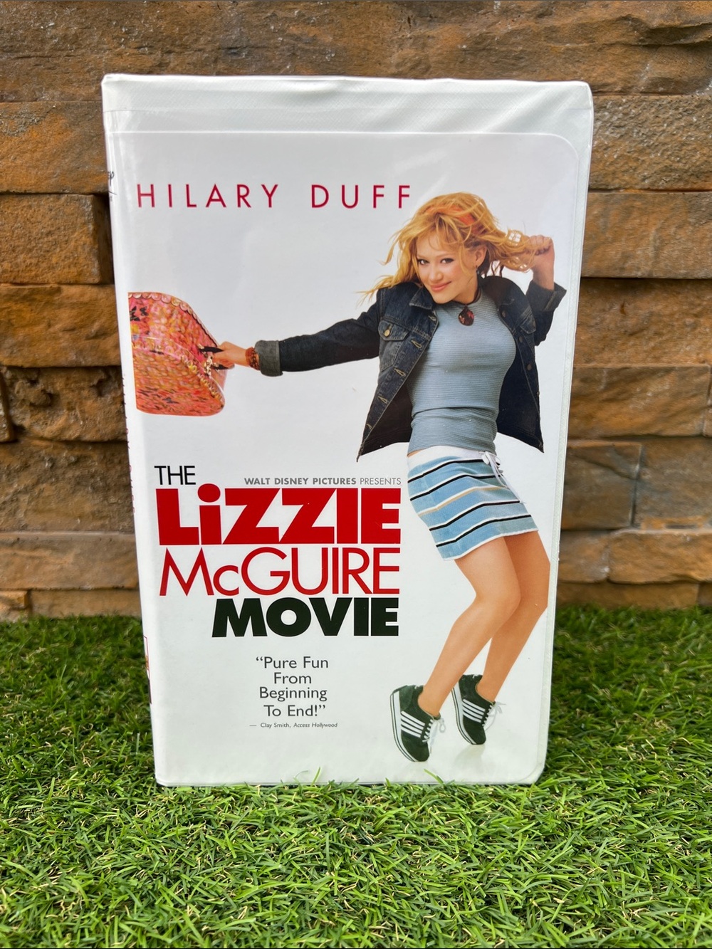 VINTAGE VHS Disney Hilary Duff the Lizzie McGuire Movie *UNTESTED* 2003 Y2K